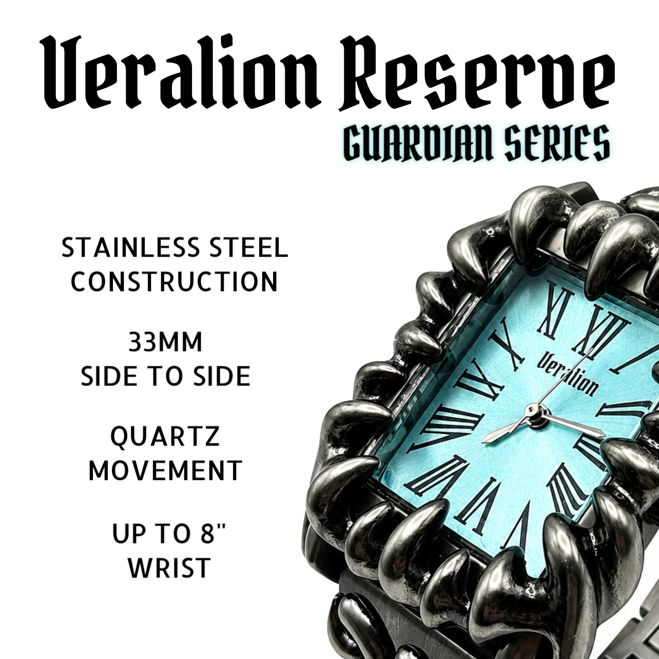 Veralion Reserve - Guardian / Stainless Steel Watch